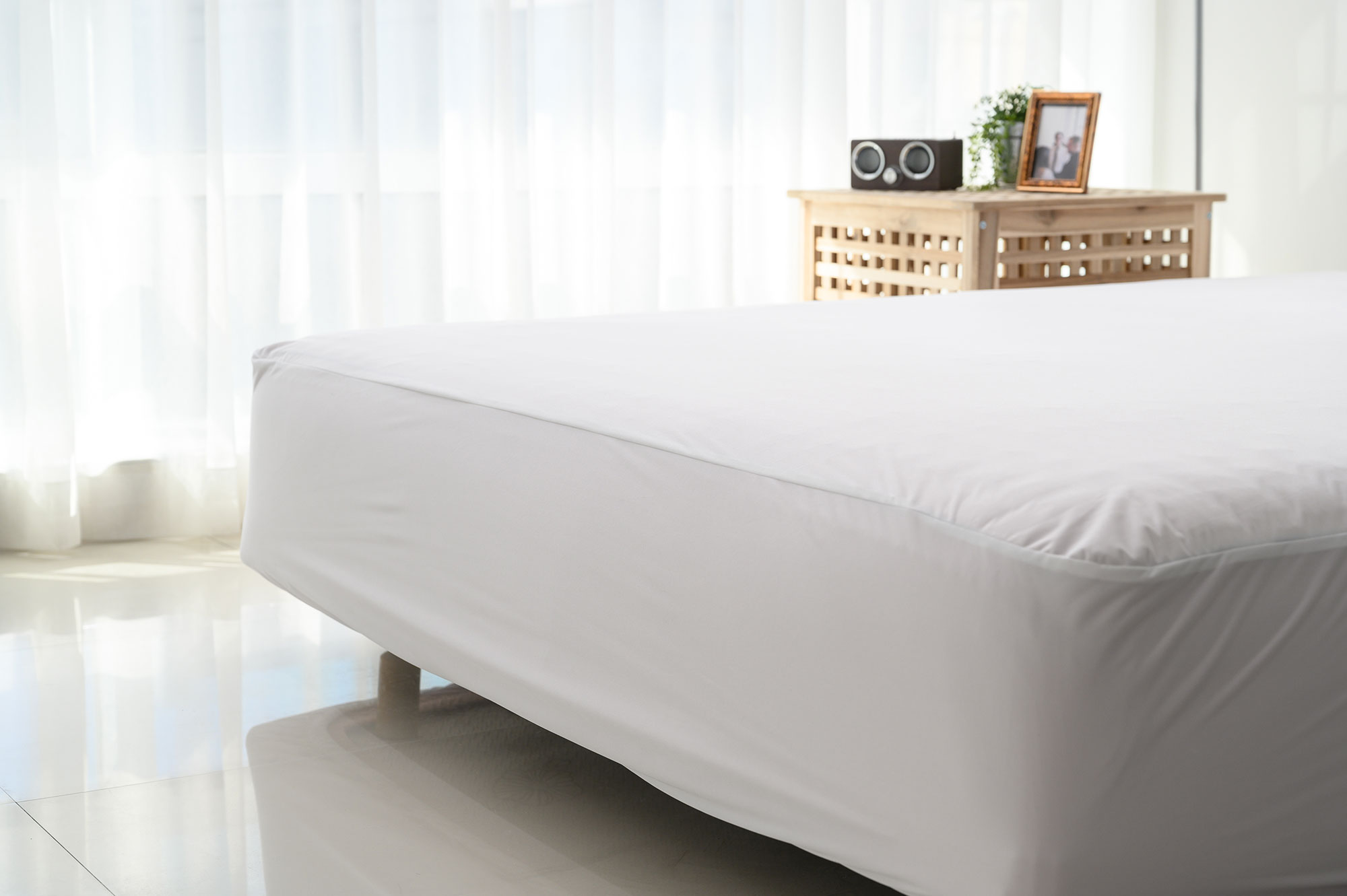 국내제작 고탄력 방수 진드기차단 매트리스 침대 커버 슈퍼싱글 SS