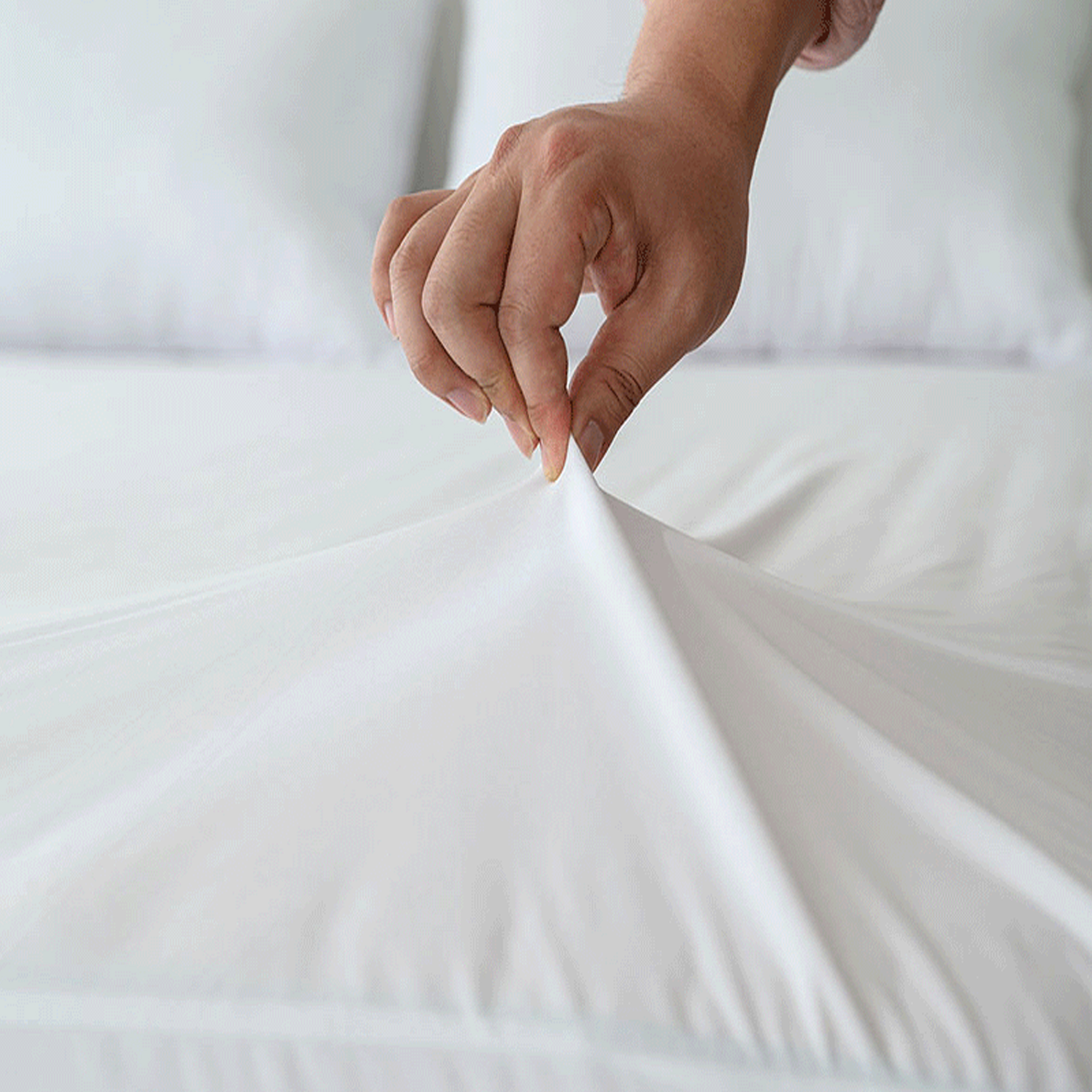 국내제작 고탄력 방수 진드기차단 매트리스 침대 커버 슈퍼싱글 SS