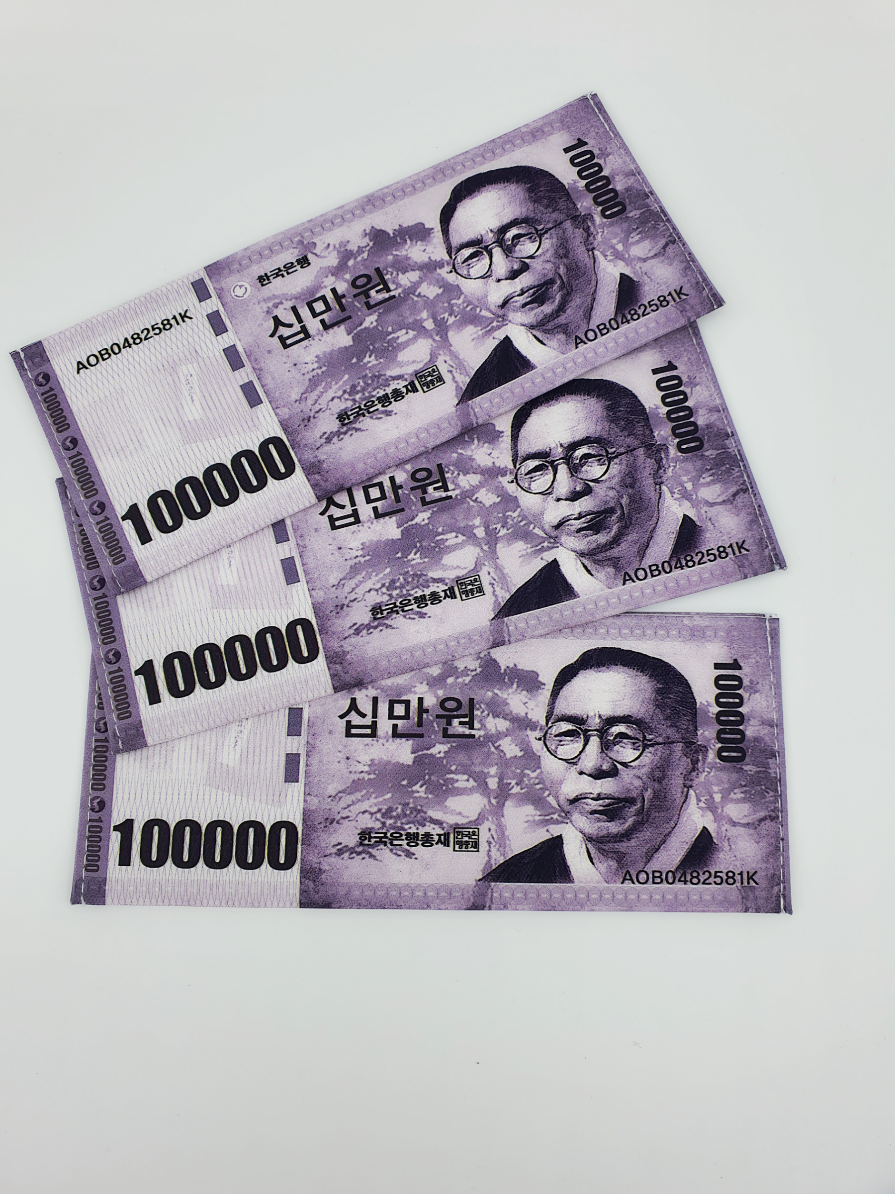 백범김구지폐지갑 용돈봉투/방수캔퍼스지갑 - 상세 이미지 2