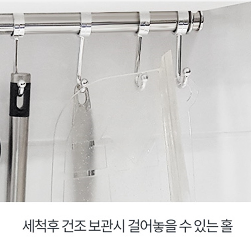 대형 국산 싱크대 물막이 물튀김 방지 씽크대 설거지 물받이 펜스 물튐방지 커버 이미지 8