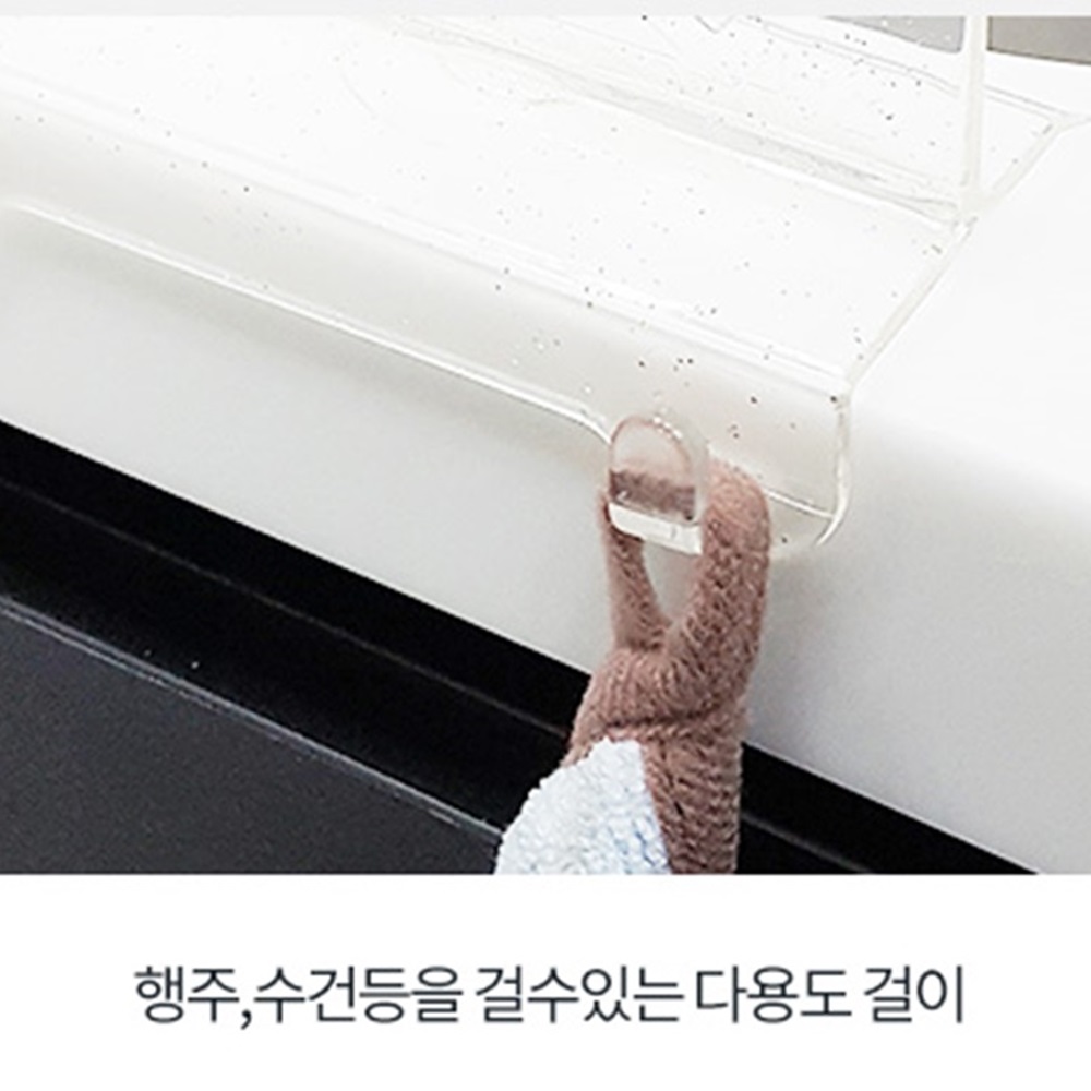 대형 국산 싱크대 물막이 물튀김 방지 씽크대 설거지 물받이 펜스 물튐방지 커버 이미지 6