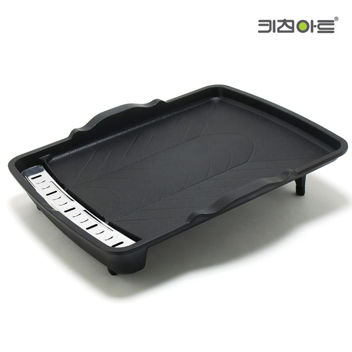 키친아트 금상첨화 와이드 구이팬 / 대형 불판 / 삼겹살구이팬