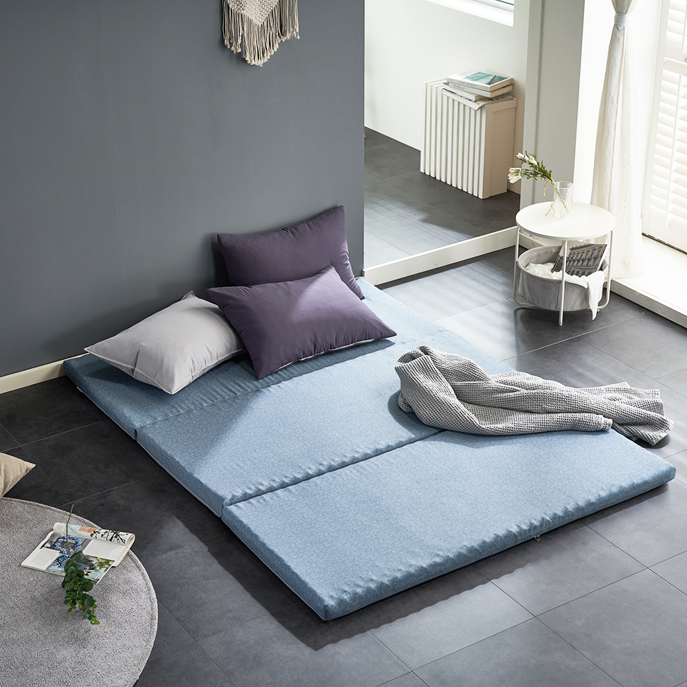 더베딩샵 침대위 토퍼 접이식 거실 기숙사 침대 바닥이불 토퍼