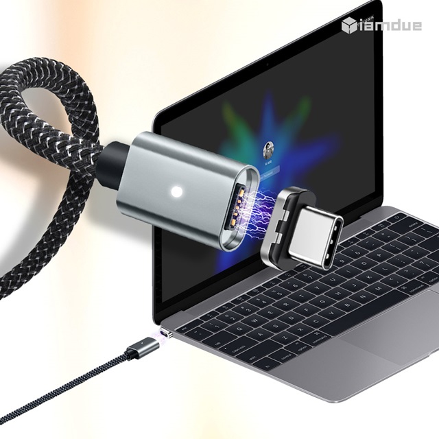 C타입 마그네틱 자석 고속 충전케이블 100W 50cm - 상세 이미지 3