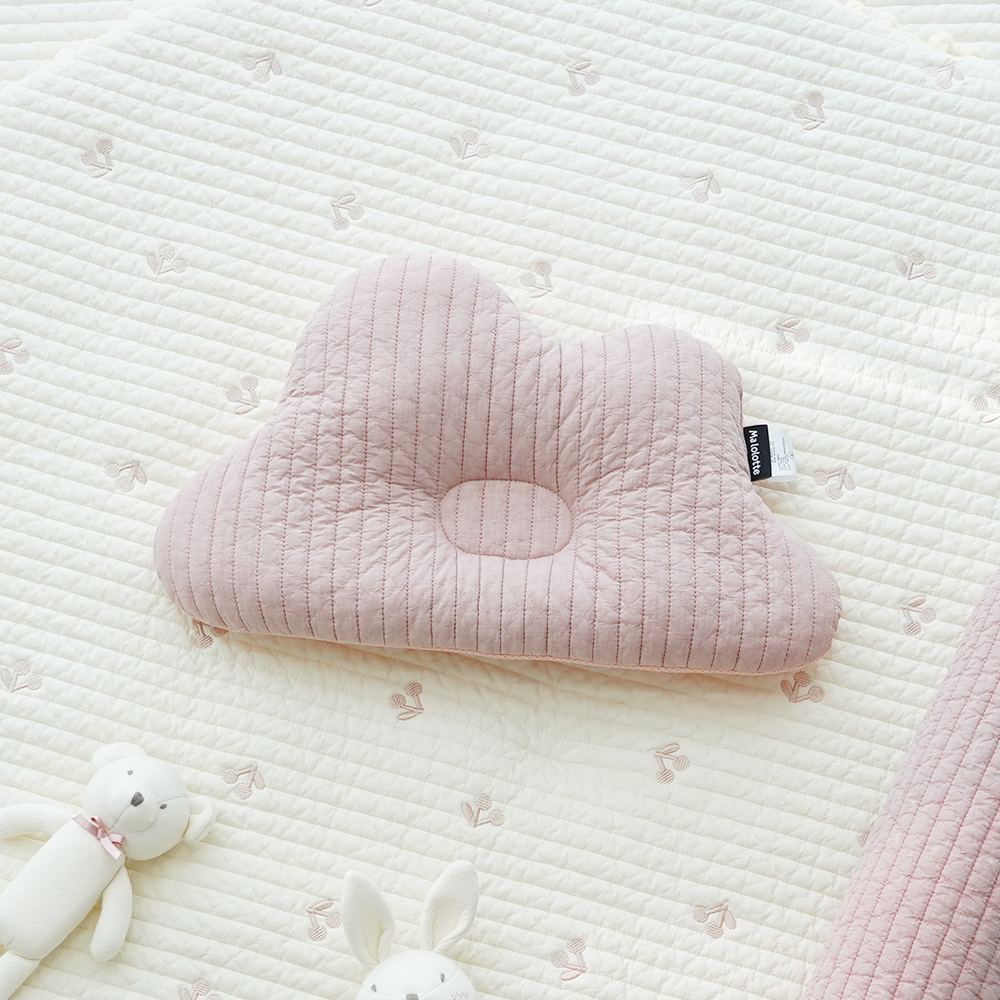 마롤로뜨 아기 베개 100수 누빔 구름 유아 짱구 신생아