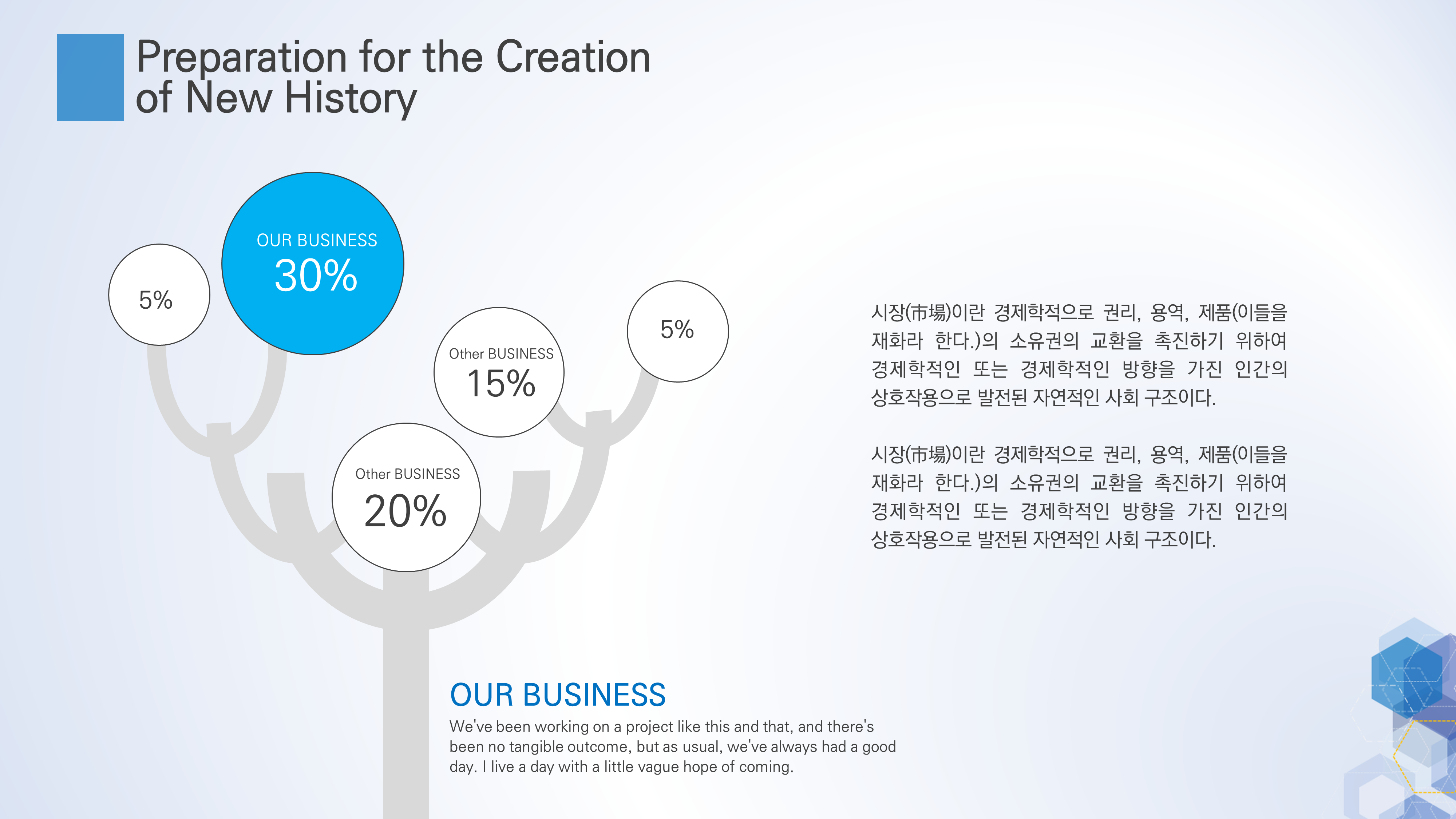 311 깔끔한 제안서, 보고서 ppt 템플릿- 파워포인트 다이어그램 - 상세 이미지 4