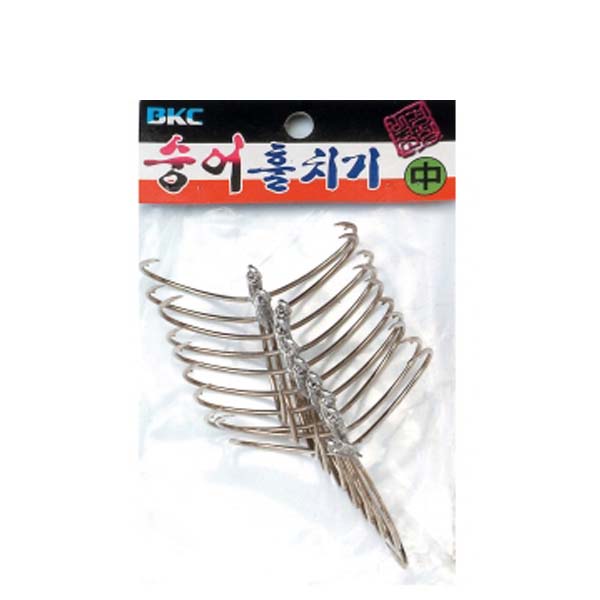 숭어 훌치기바늘 (10개) 대 - 상품 이미지