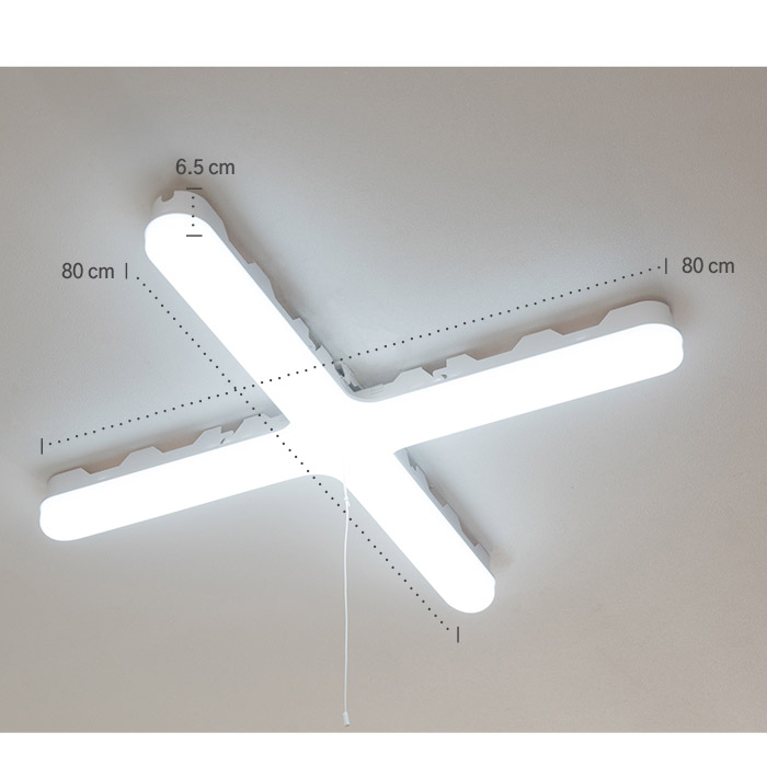 LED 스위치형 직부 십자등 85W - 상세 이미지 5