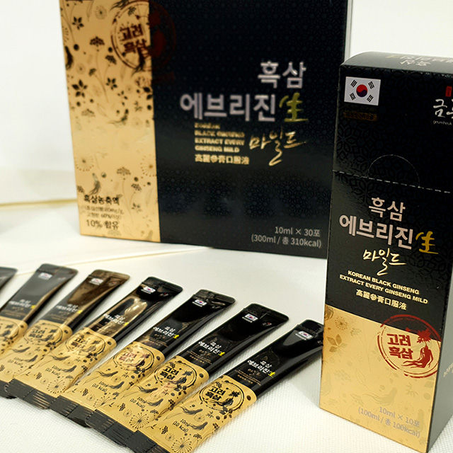 구증구포 6년근 고려 흑삼스틱 실버 농축액 30P (3235) - 상세 이미지 4