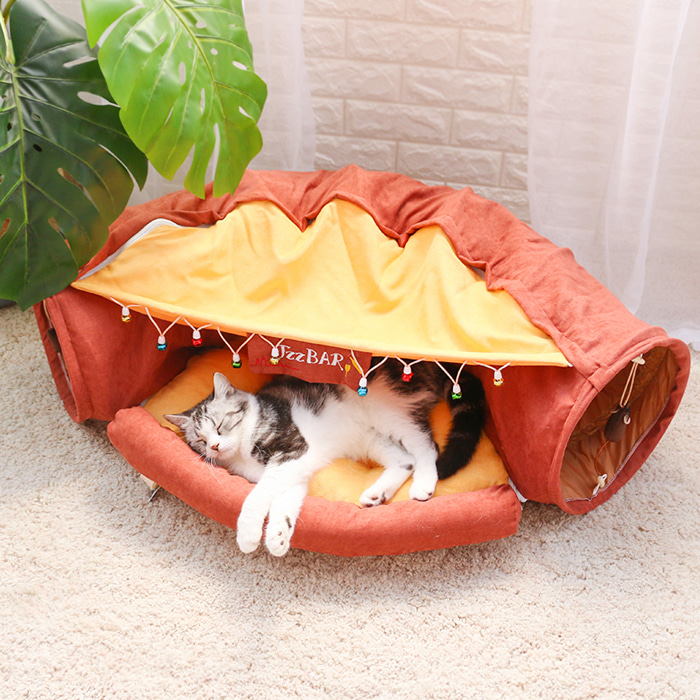 힐링타임 고양이 숨숨집 다방