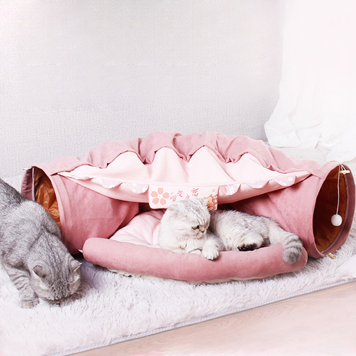 힐링타임 고양이 숨숨집 다방