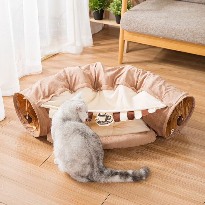 힐링타임 고양이 숨숨집 다방