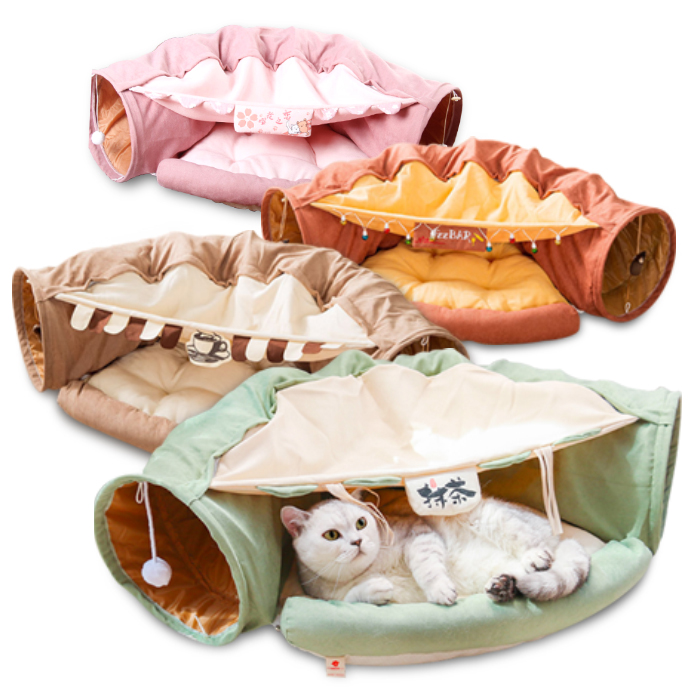 힐링타임 고양이 숨숨집 다방