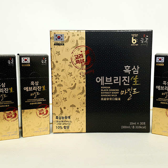 구증구포 6년근 고려 흑삼스틱 실버 농축액 30P (3235) - 상세 이미지 2