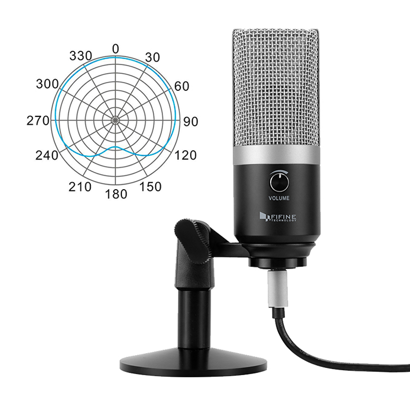 FIFINE K670 개인방송/유투브용 USB 스탠드 콘덴서 마이크 - 상세 이미지 2