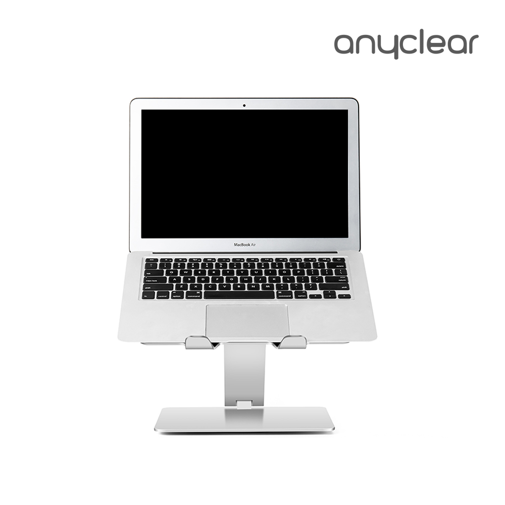애니클리어 노트북 거치대 맥북 스탠드 AP-8 높이 각도 조절 접이식 알루미늄 받침대