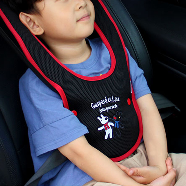국내생산 마블 어린이 안전벨트가드 유아벨트커버 어깨끈 휴대용 여행용 보조카시트