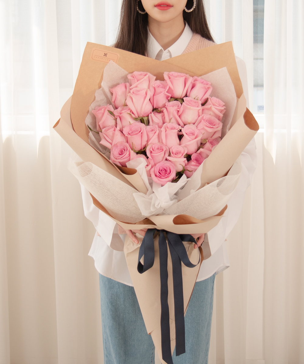 대형꽃다발 생일 기념일 꽃선물 프로포즈 꽃다발 서울무료배송 상세 이미지 4