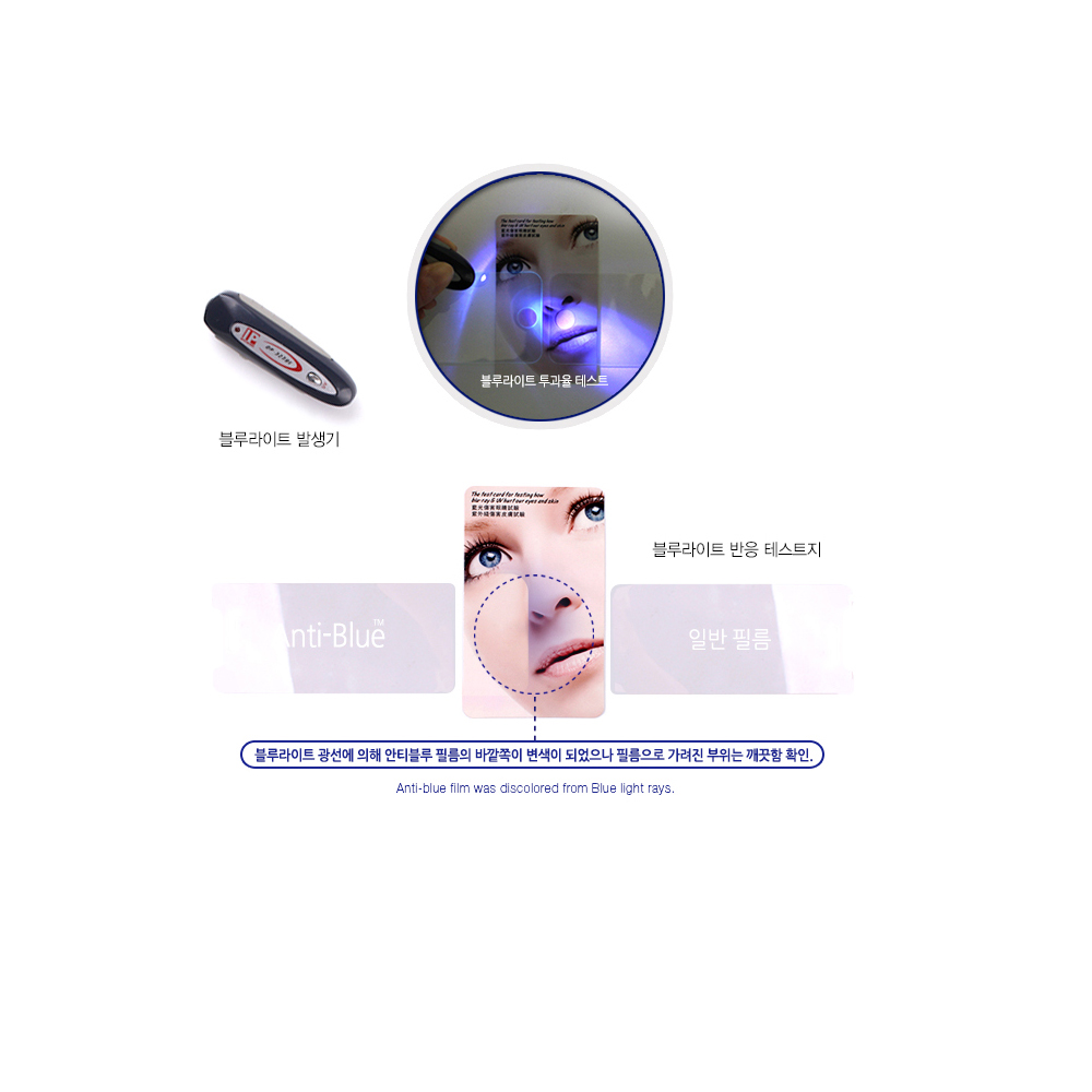 닌텐도 스위치 / 스위치 배터리개선 블루라이트차단 액정보호필름 2매 - 상세 이미지 5