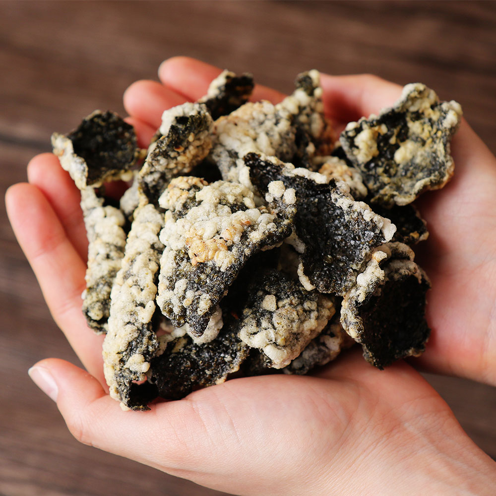 바삭한 수제 김부각 한입부각