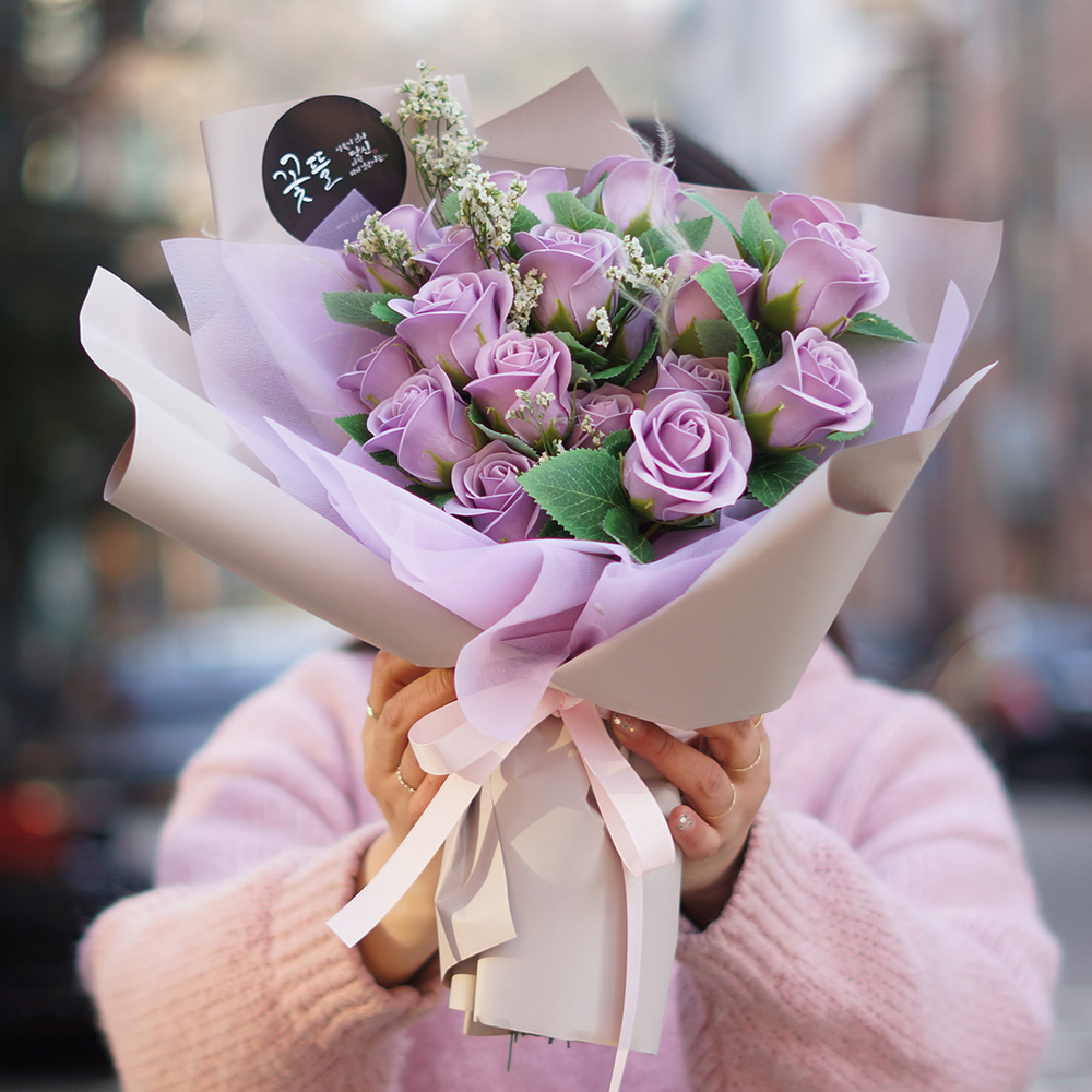 어버이날 졸업 꽃다발 축하 장미 로즈데이 졸업식 여자친구 꽃선물 예쁜 비누꽃다발