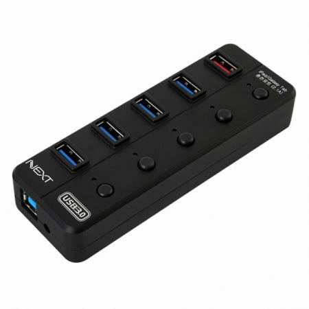 이지넷 5포트 USB3.0 허브(NEXT-UH305) 유전원