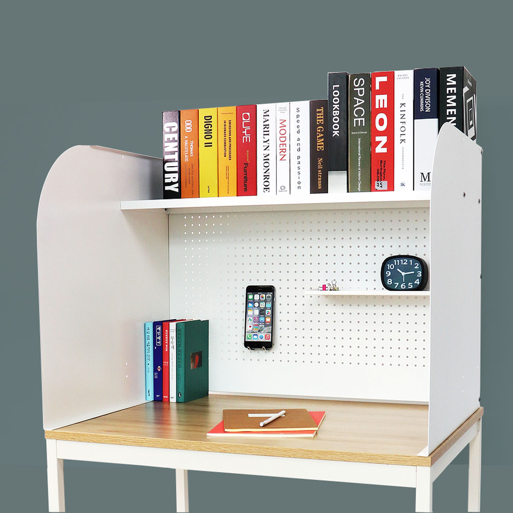 큐데스크 타공판 독서실책상 칸막이