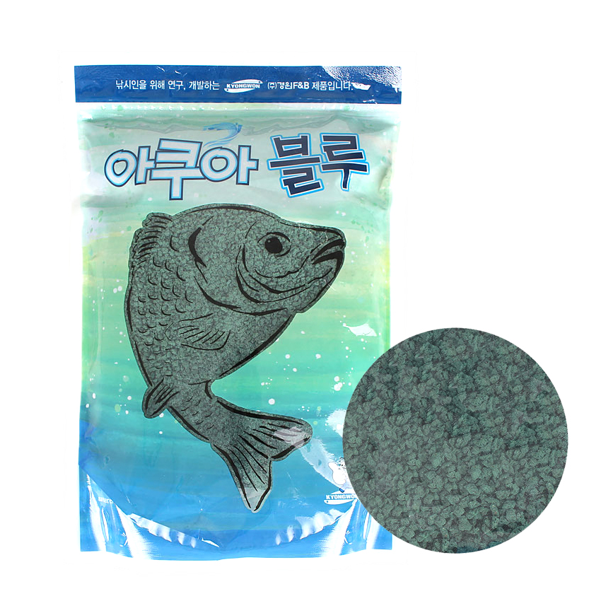 경원 아쿠아 블루 민물 낚시 떡밥 미끼 - 상품 이미지