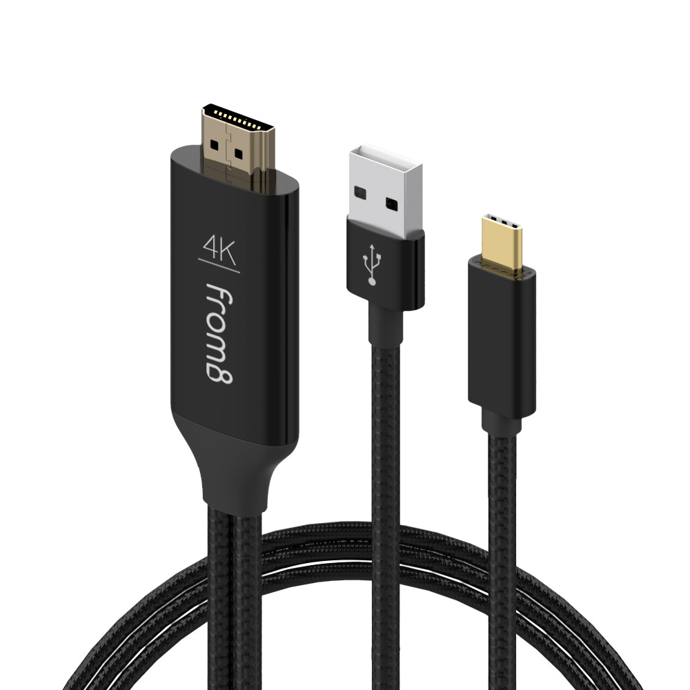 USB C to HDMI 미러링 MHL 케이블 2M - 상세 이미지 4