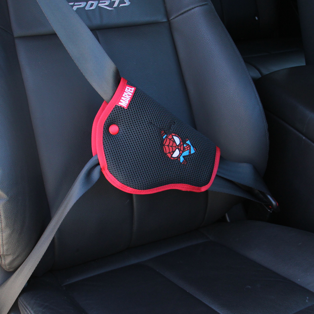 국내생산 펭수 마블 일반형 유아 어린이 안전벨트가드 주니어카시트 호환