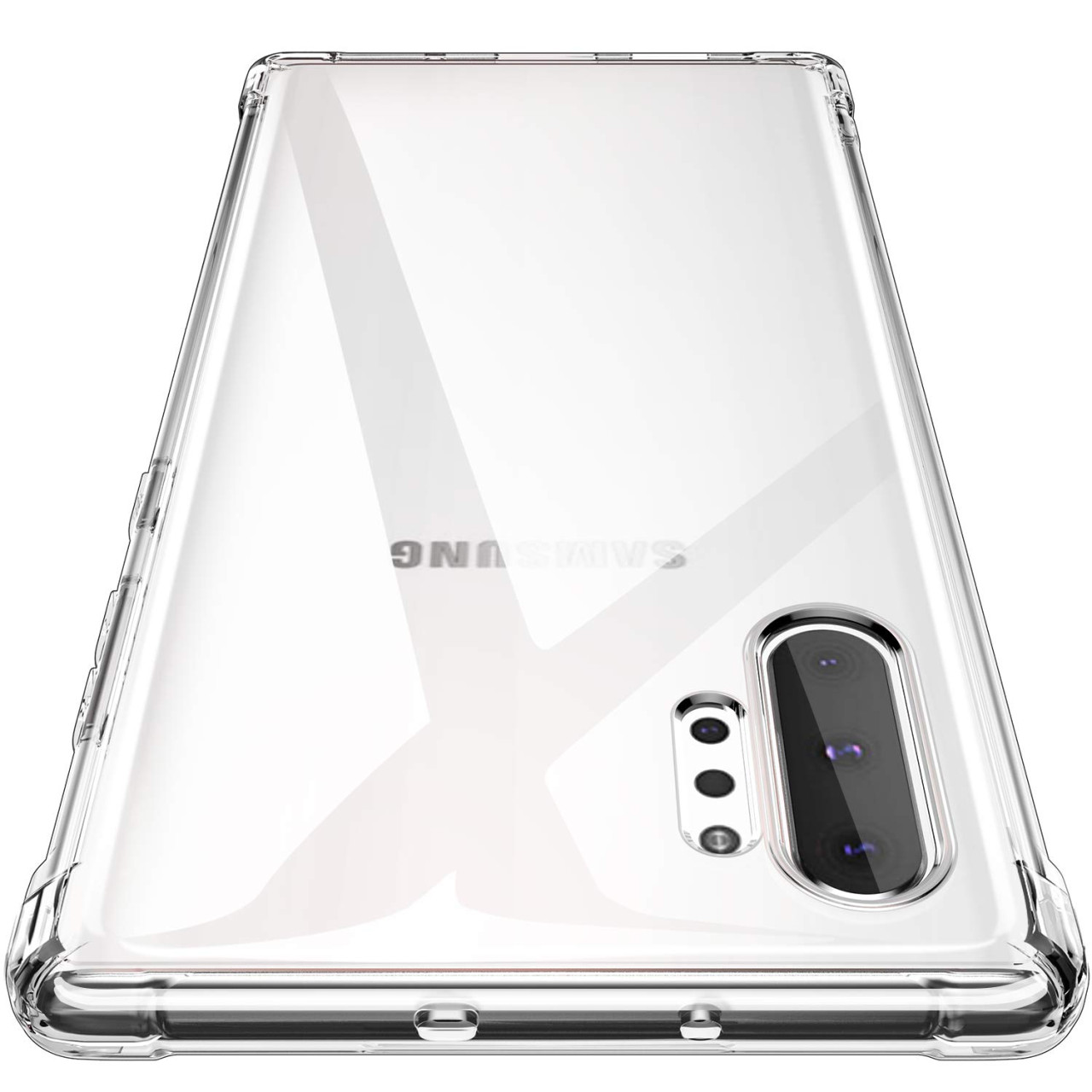 닥터가드 갤럭시노트10플러스 5G 실리콘 투명 에어100 케이스 - 상세 이미지 2