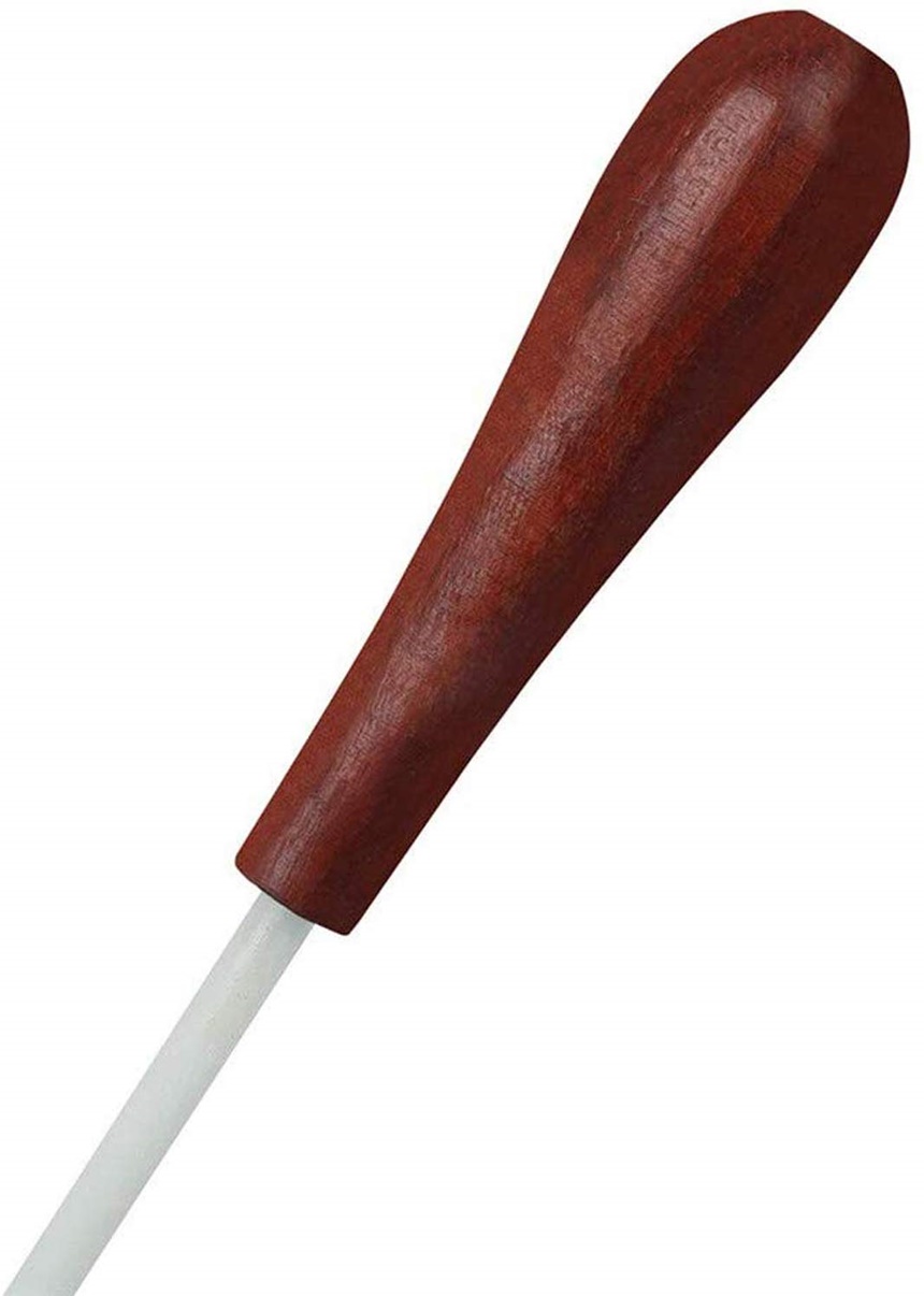 감동을 주는 지휘자 고급 샌달우드 오케스트라 지휘봉 (보관 케이스 포함)