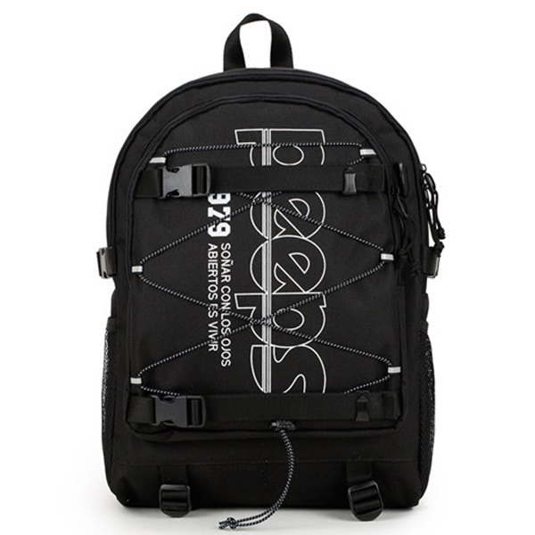 PEEPS progressive backpack(black) 유스백팩 - 메인 이미지