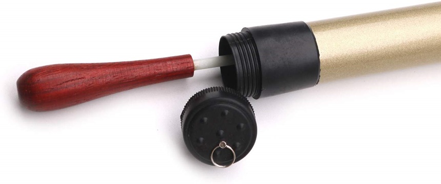 감동을 주는 지휘자 고급 샌달우드 오케스트라 지휘봉 (보관 케이스 포함)