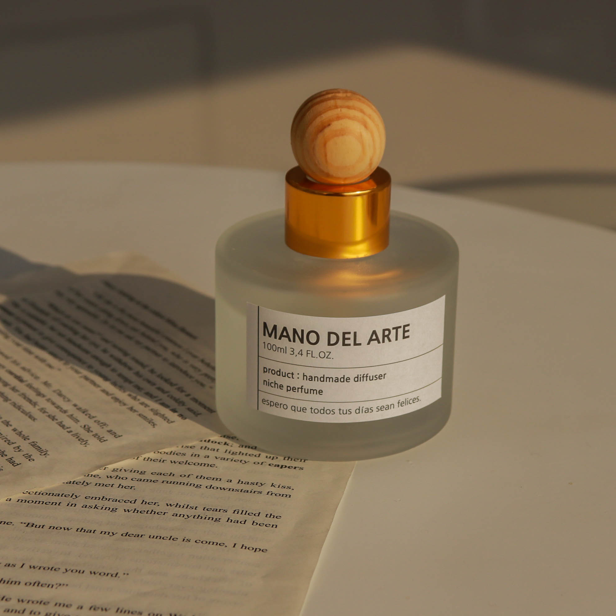 바질 앤 네롤리 차량용 방향제 새차 선물 디퓨져 우드볼