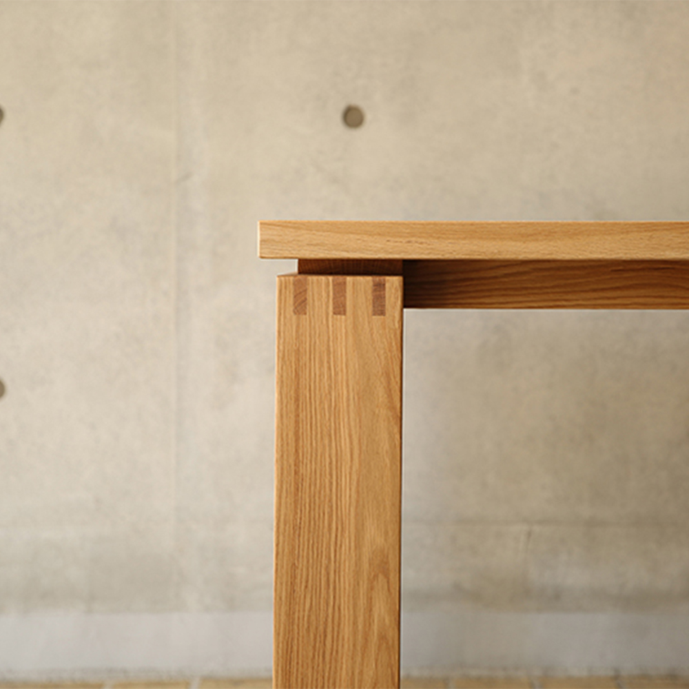 옐로우라이트 타임리스 오크 원목 식탁 다이닝 화이트오크 카페 테이블 6인용