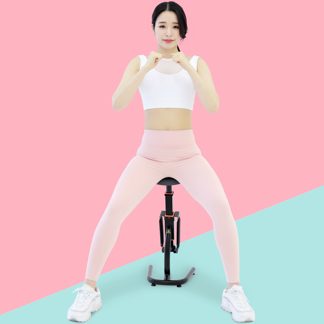 비핏 스쿼트머신 허벅지 운동 하체 근력 비거리 훈련 바운스 스쿼트머신 오리지널 - 상세 이미지 4