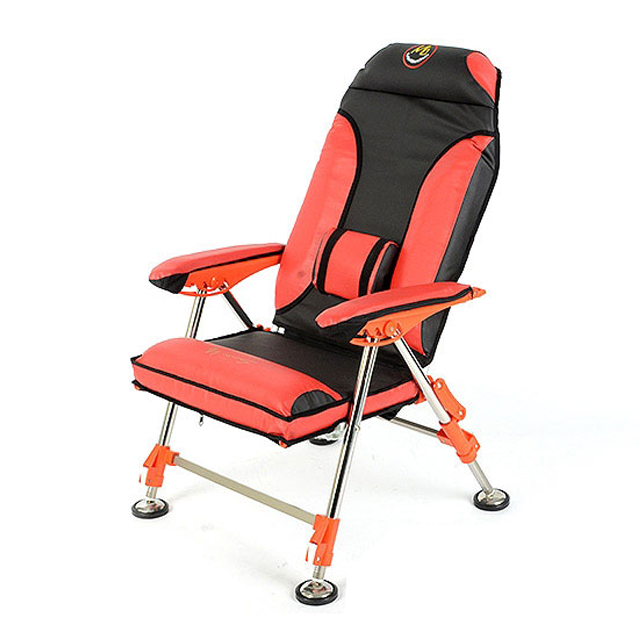 국산 엘엔에프 스텐 프리미엄 골드 오리발의자 풀세트 낚시의자 - 상품 이미지