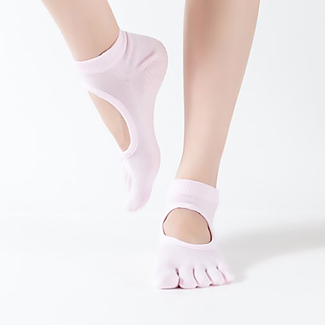 스포홀릭 논슬립 토삭스 필라테스 오픈토 요가 양말 - 상세 이미지 5