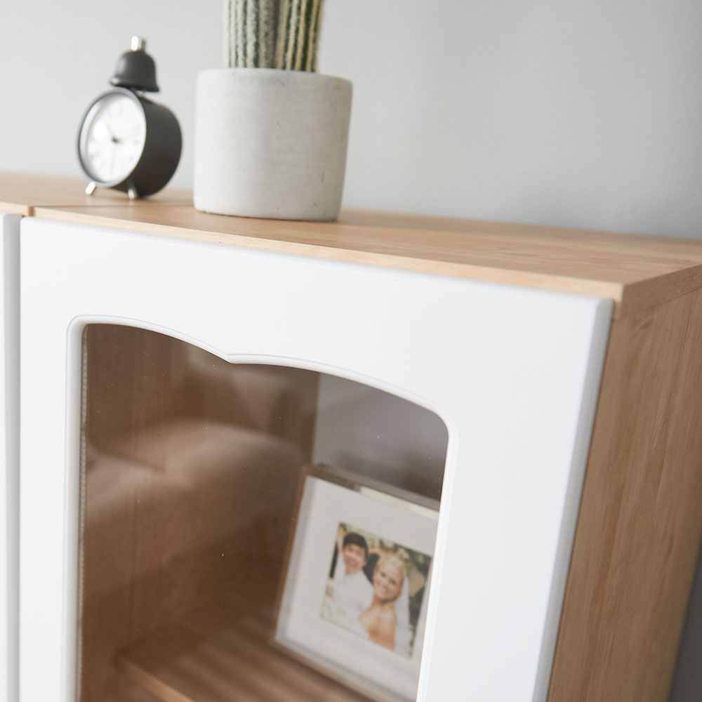 휘슬 장식장 양주장 피규어장 유리 진열장 600