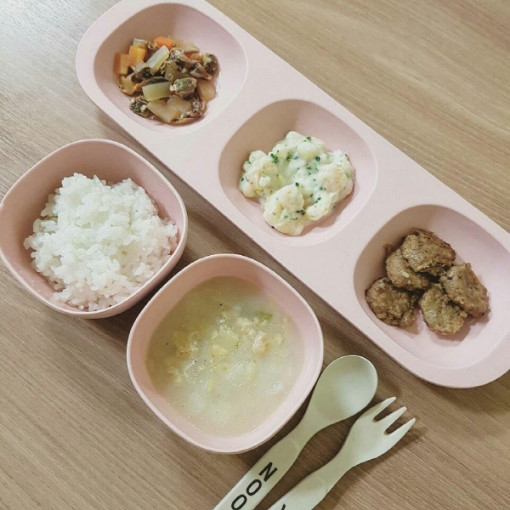 주퍼조지알 어린이식기 트리플볼 정품 - 메인 이미지