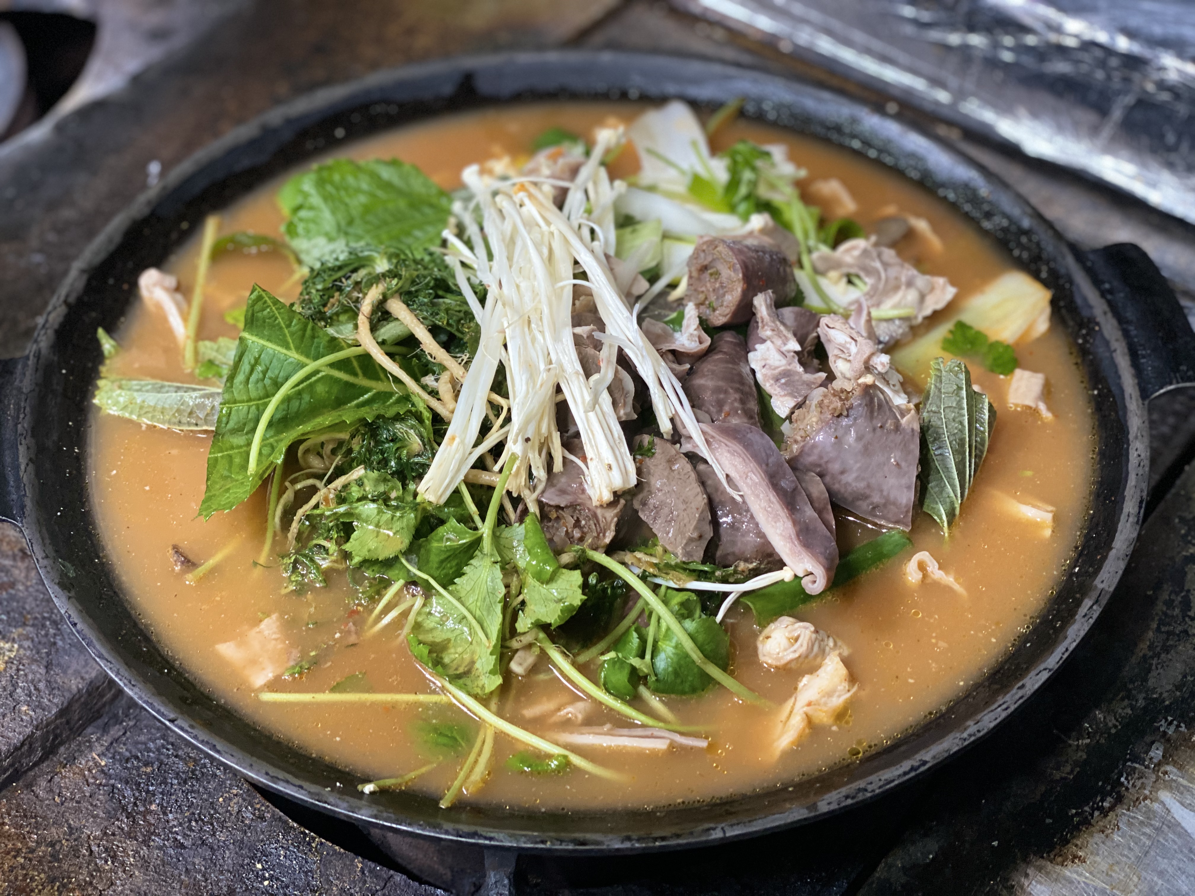 국내산 고기순대전골 1600g 3인분 캠핑전골 참나물야채가득 캠핑 밀키트 간편조리 - 상세 이미지 2