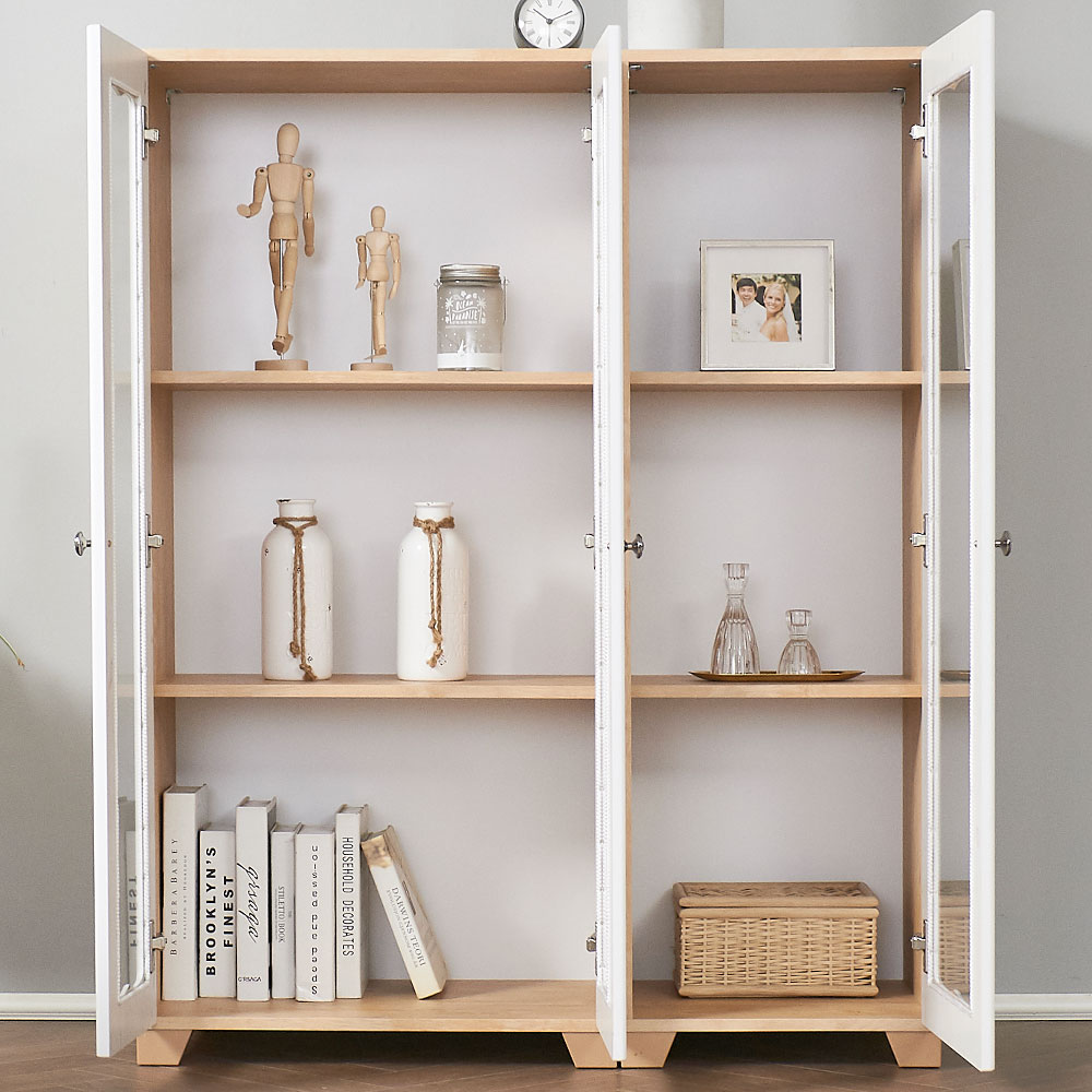 휘슬 장식장 양주장 피규어장 유리 진열장 600