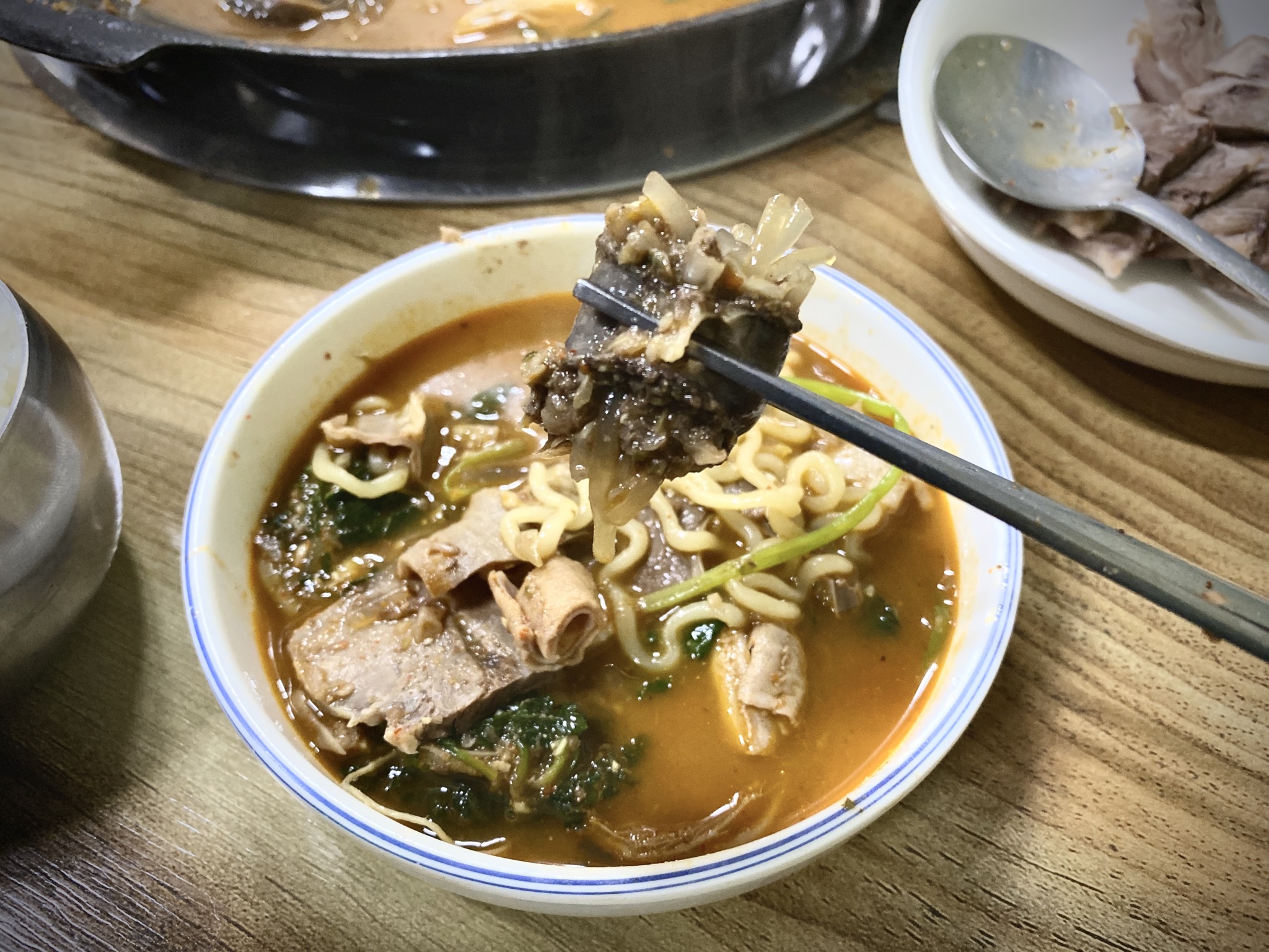 국내산 고기순대전골 1600g 3인분 캠핑전골 참나물야채가득 캠핑 밀키트 간편조리 - 상세 이미지 5