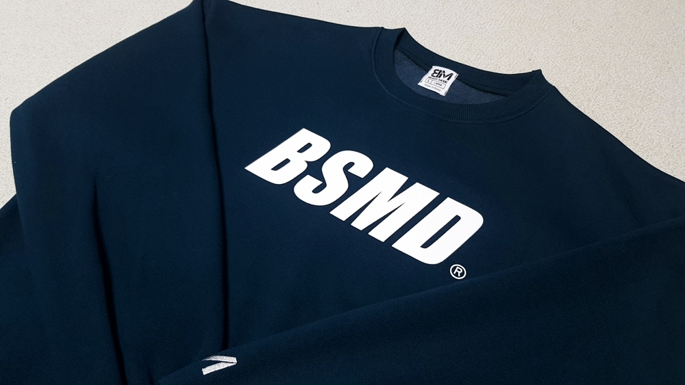 비스트모드 데일리 기모 맨투맨 헬스 오버핏 짐웨어 긴팔 티셔츠 청록 BSMD 이미지 2