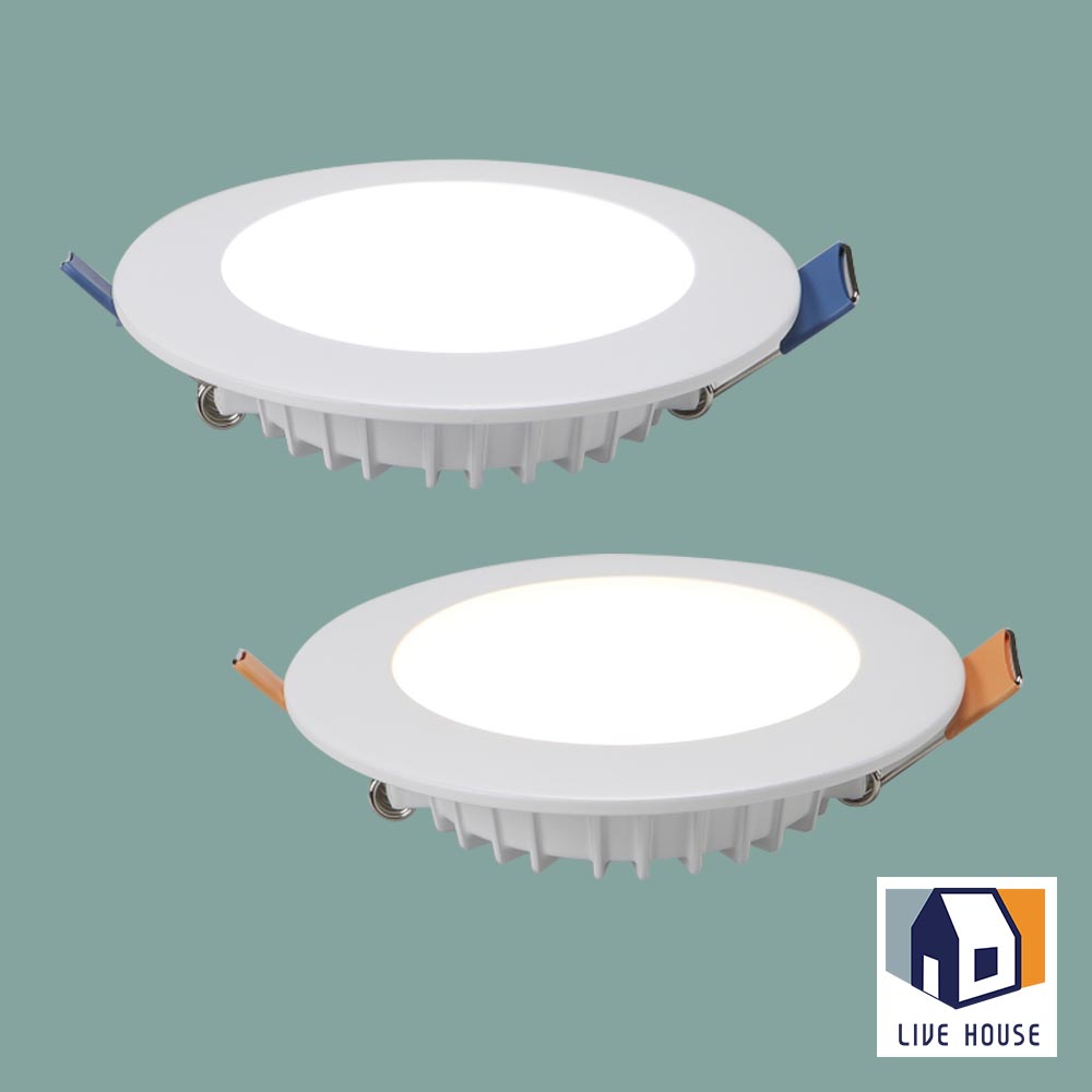 LED 다운라이트 원형 매입 주광색 125mm(4인치) - 메인 이미지