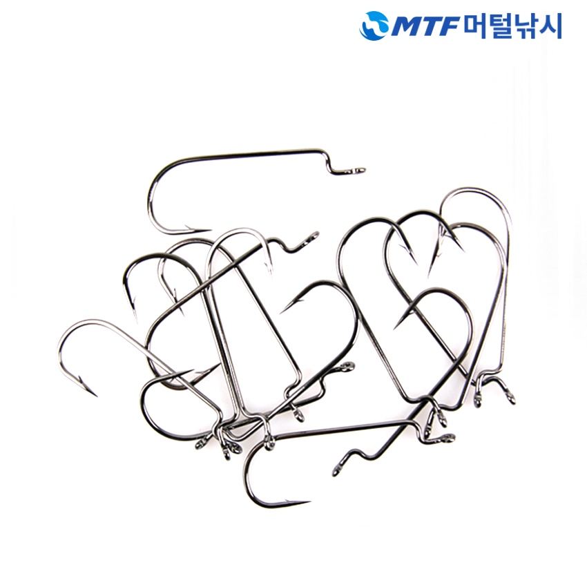 히카리 몬스터 오프셋 배스 광어 다운샷 바늘 KS-202 - 상품 이미지