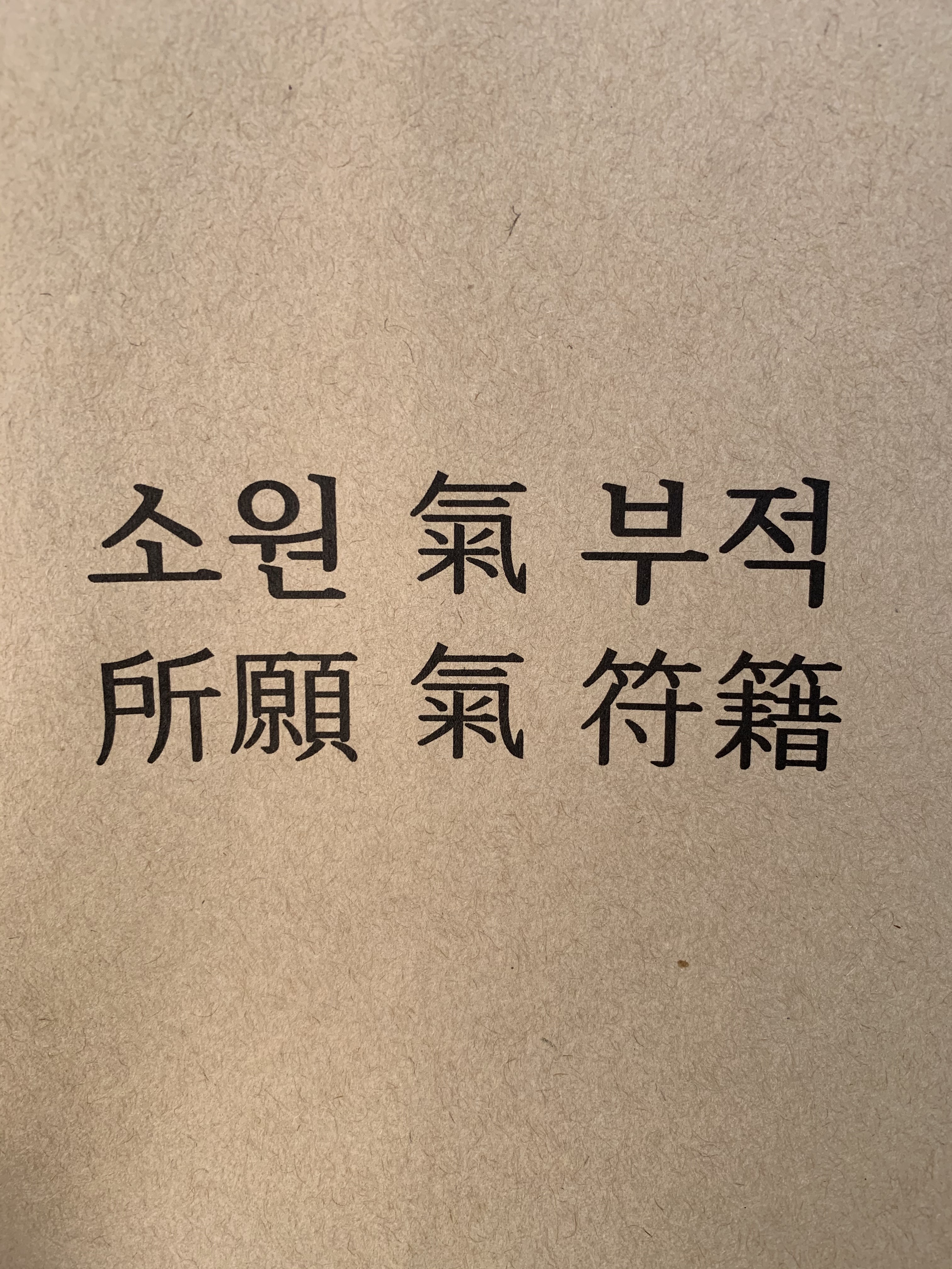 입춘대길 부적 설날 액운막이 소원부적
