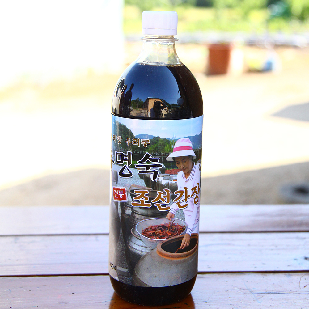 장아찌 간장 조선 맛간장 900ml 회 진간장 - 상세 이미지 2