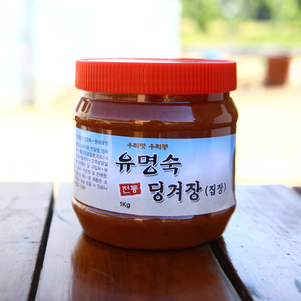 보리쌈장 등겨장 1kg 맛있는 사계절 집장 고기쌈장 딩겨장 딩기장 - 상품 이미지